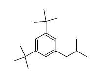 Benzene, 1,3-bis(1,1-dimethylethyl)-5-(2-methylpropyl)- 结构式