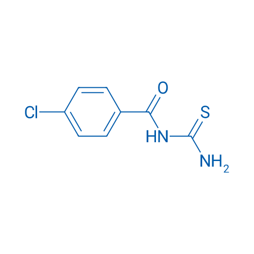 N-carbamothioyl-4-chloro-benzamide 结构式