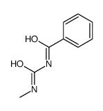 Benzamide, N-[(methylamino)carbonyl]- 结构式