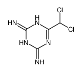 6-(二氯甲基)-1,3,5-三嗪-2,4-二胺 结构式