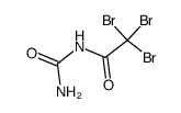 N-(氨基羰基)-2,2,2-三溴乙酰胺 结构式