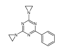 2,4-二(1-氮丙啶基)-6-苯基-1,3,5-三嗪 结构式