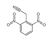 2-(2,6-二硝基苯基)乙腈 结构式