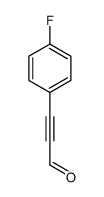 3-(4-氟苯基)-2-丙炔醛 结构式
