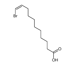 11-溴-10-十一碳烯酸 结构式