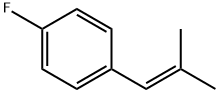 1-氟-4-(2-甲基丙-1-烯-1-基)苯 结构式