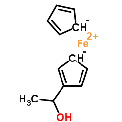1-二茂铁基乙醇 结构式