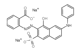 酸性蒽棕PG 结构式