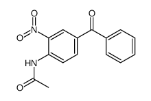 4-Benzoyl-2-nitro acetanilide 结构式