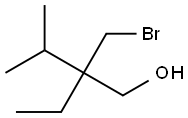 2-(溴甲基)-2-乙基-3-甲基-1-丁醇 结构式
