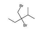 3-溴-3-(溴甲基)-2-甲基戊烷 结构式