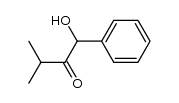 1-羟基-3-甲基-1-苯基-2-丁酮 结构式