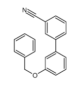 3'-(苄氧基)-[1,1'-联苯]-3-甲腈 结构式