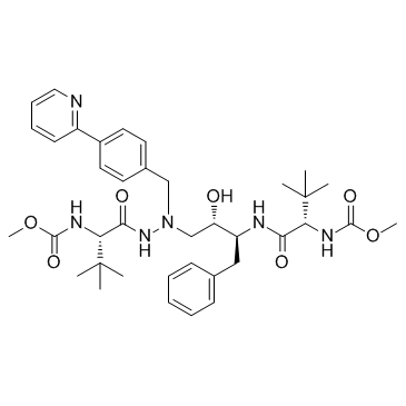 阿扎那韦 结构式