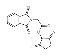 邻苯二甲酰甘氨酸羟基琥珀酰亚胺酯 结构式