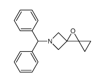 8-Oxa-6-azadispiro[2.0.3.1]octane, 6-(diphenylmethyl)- 结构式