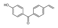 Methanone, (4-ethenylphenyl)(4-hydroxyphenyl)- 结构式