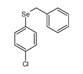1-氯-4-(苄基硒基)苯 结构式