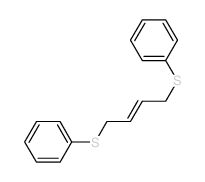 Benzene,1,1'-[(2E)-2-butene-1,4-diylbis(thio)]bis- (9CI) 结构式