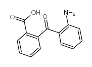2'-氨基二苯酮-2-羧酸 结构式