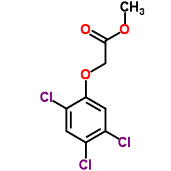 2,4,5-T 甲酯 结构式