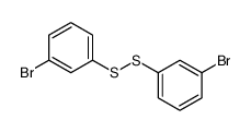 1-bromo-3-[(3-bromophenyl)disulfanyl]benzene 结构式
