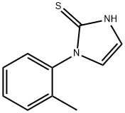 1-(邻甲苯基)-1H-咪唑-2-硫醇 结构式