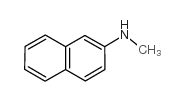N-甲基-2-萘胺 结构式