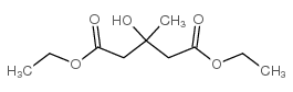 3-羟基-3-甲基-戊二酸二乙酯 结构式
