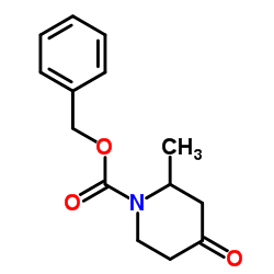 1-CBZ-2-甲基-4-哌啶酮 结构式