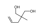 2-烯丙基-2-甲基丙烷-1,3-二醇 结构式