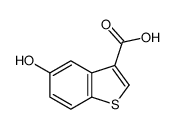 5-羟基苯并[B]噻吩-3-甲酸 结构式