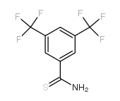 3,5-二(三氟甲基)硫代苯甲酰胺 结构式