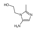 2-(5-氨基-2-甲基-1H-咪唑-1-基)乙醇 结构式