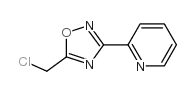 2-[5-(氯甲基)-1,2,4-恶二唑-3-基]吡啶 结构式