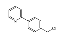 2-(4-(氯甲基)苯基)吡啶 结构式