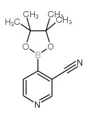 3-氰嘧啶-4-硼酸频哪酯 结构式