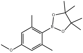 4-甲氧基-2,6-二甲基苯基苯基硼酸频哪醇酯 结构式