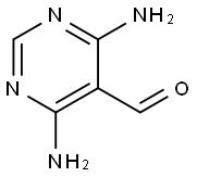 4,6-二氨基嘧啶-5-甲醛 结构式