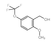 2-甲氧基-5-(三氟甲氧基)苄醇 结构式