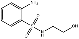 2-氨基-N-(2-羟乙基)苯磺酰胺 结构式