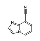 咪唑并[1,2-a]吡啶-8-甲腈 结构式