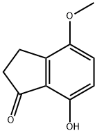 4-甲氧基-7-羟基茚酮 结构式