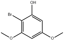 2-溴-3,5-二甲氧基苯酚 结构式