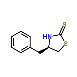 (R)-4-苄基噻唑啉-2-硫酮 结构式