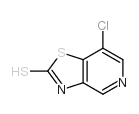 7-氯噻唑并[4,5-c]吡啶-2-硫醇 结构式