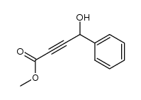 4-羟基-4-苯基-2-丁炔酸甲酯 结构式