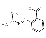 3,3-二甲基-1-(2-羧基苯基)三氮烯 结构式