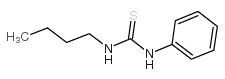 1-丁基-3-苯基硫脲 结构式