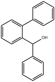 α-苯基[1,1'-联苯]-2-甲醇 结构式